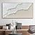 voordelige Abstracte schilderijen-witte golven abstract schilderij handgemaakte witte muur kunst horizontale schilderkunst witte getextureerde golf schilderij muur kunst wit canvas olieverf muur kunst witte abstracte oceaan muur kunst