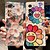 billige Samsung-etui-telefon Etui Til Samsung Galaxy Z Fold 6 Z Fold 5 Z Fold 4 Z Fold 3 Bagcover Ultratynd Stødsikker Blomster TPU