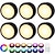 cheap Cabinet Light-LED Puck Lights with Remote Control, 13 Colors Changeable Battery Operated Wireless Closet Lights, Under Cabinet Lighting Stick on Tap Push Lights, Color Changing Under Counter Lights