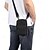 baratos saco de telefone universal-Capa de telefone jeans universal de 7,2 polegadas bolsa de cintura com zíper bolsa de cintura pendurada diagonal bolsa cruzada