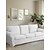 voordelige Sofadoek-3 Zits Sofahoes Ektorp Bankhoes met 3 Kussenhoezen en 3 Rugleuninghoezen Bordeau Rood Ektorp Slipcover Wasbare Meubelbeschermer