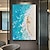 cheap Oil Paintings-Hand Painted Beach Texture Landscape Thick Kinfe Oil Paintings On Canvas Wall Art Home Decor Seascape Painting For Living Room Frame Ready To Hang Or Unframed