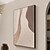 abordables Pinturas abstractas-Pinturas al óleo hechas a mano, lienzo, decoración de arte de la pared, moderno, simple, abstracto, para decoración del hogar, pintura enrollada sin marco y sin estirar