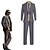 preiswerte Joker-Stil-Joker: Folie à Deux Joker 2 Joker Clown Mantel Bluse / Hemd Hose Cosplay Film Cosplay for Herren Erwachsene Karneval Maskerade Leistung Party