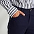 ieftine Pantaloni de elită pentru bărbați-Bărbați Costume Fermoar Buzunar Culoare solidă Respirabil Lungime totală Oficial Birou Muncă Șic &amp; Modern Oficial Bleumarin Kaki Micro-elastic