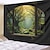 preiswerte Waldteppich-Fensteransicht Wald hängende Wandteppich Wandkunst große Wandteppich Wanddekor Fotografie Hintergrund Decke Vorhang Zuhause Schlafzimmer Wohnzimmer Dekoration Wandtuch XXL Natur