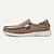 economico Scarpe Casual Slip-On-Mocassini slip-on casual da uomo in tela con suola imbottita: scarpe leggere e comode da indossare tutti i giorni