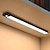 baratos luz do armário-luz de gabinete led ultrafina, barra de luz led com sensor de movimento sem fio, luz noturna magnética autoadesiva magnética lateral recarregável usb para armários de guarda-roupa armário escadas prateleira de corredor