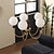 economico Luci Isola cucina-Lampadario a sospensione a led 60/70/65/80cm 3/5/6/8 luci moderno lampadario in tessuto plissettato oro lampadario a semi incasso lampadario per cucina isola lampada a sospensione regolabile a