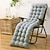 abordables Funda de sofá-Cojín para silla de salón, asiento mecedor copetudo para exteriores, cubierta para tumbona, alfombrilla reclinable, cojín reclinable