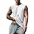 preiswerte Lauf-T-Shirts &amp; Tanktops-Herren Fitness Tank Top Tank Top Running Sport Top Tank Top Sport Ärmellos Weste / Fahrradweste Casual Athlässigkeit Atmungsaktiv Schnelltrocknend Weich Fitnesstraining Laufen Gehen Sportbekleidung