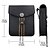 baratos Acessórios e mais-Punk e gótico Medieval Século XVII saco bolsa de cinto saco de dados Ranger Elfo Homens Mulheres Unisexo Celta Viking Fantasia Carnaval Baile de Máscaras dia das Bruxas Mascarilha Adulto Bolsa