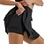 baratos Shorts e motociclistas de ioga-Mulheres Shorts de ioga Cintura Alta Ioga Treino de Ginástica Pilates Calção Preto fúcsia Laranja Esportes Roupas Esportivas Com Stretch Delgado