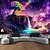 billiga Blacklight tapestries-blacklight gobeläng uv reaktiv glöd i mörkret glöd party neon fantasi vattenfall regnbåge psykedelisk trippy dimmigt hängande gobeläng väggkonst väggmålning för vardagsrum sovrum