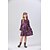 economico Vestiti-Retrò Vintage Anni '70 Disco Vestito Hippie Costume Ragazze Halloween Carnevale Mascherata Festa / Sera Parata dell'Orgoglio Mese dell'orgoglio Bambini Vestito