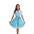 billige Dirndl-Maskerade Oktoberfest Kjoler Cosplay kostyme Trachtenkleader Hushjelp Kjoler Tysk München Enger Dame Halloween Formell Tradisjonell stil klut Trøye Kjole Forkle