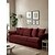 preiswerte Sofabezug-100% Baumwolle Bezug 3-Sitzer Sofa Bezug einfarbig Abdeckung