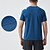 preiswerte Lauf-T-Shirts &amp; Tanktops-Herren Laufshirt Sport Top Fitnessstudio-Shirt Kurzarm T-Shirt Casual Athlässigkeit Atmungsaktiv Schnelltrocknend Weich Fitnesstraining Laufen Gehen Sportbekleidung Sportkleidung Einfarbig Schwarz