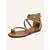 abordables Sandales de Vacances-sandales plates à lanières bohèmes pour femmes avec design tressé – chaussures à bout ouvert confortables et élégantes pour l&#039;été, la plage et les tenues décontractées