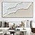voordelige Abstracte schilderijen-witte golven abstract schilderij handgemaakte witte muur kunst horizontale schilderkunst witte getextureerde golf schilderij muur kunst wit canvas olieverf muur kunst witte abstracte oceaan muur kunst