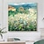 abordables Peintures Abstraites-Peinture à l'huile peinte à la main, art mural, impression de paysage, toile, décoration de la maison, sans cadre uniquement