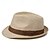 abordables Chapeau Fedora-Homme Chapeau du Kentucky Derby Chapeau de Soleil Melon Noir Gris foncé Linge de maison Mode Occasionnel Rue Quotidien Bloc de Couleur Écran solaire Respirant