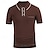 ieftine Polo clasic pentru bărbați-Bărbați Polo tricotat Pullover Casual Rever Manșon scurt Stiluri de Plajă Stil vechi de bani Linii / Valuri Buzunar Vară Primăvară Negru Bleumarin Maro Ciocolatiu Polo tricotat
