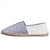 cheap Men&#039;s Slip-ons &amp; Loafers-Women&#039;s Red and White Patterned Espadrilles – Comfortable Slip-On Canvas Shoes with Natural Jute Sole for Summer