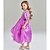 abordables Disfraces de niñas-Cuento de hadas Sofia la primera Princesas Sofía Vestido de niña de las flores Disfraz de fiesta temática Vestidos de tul Cosplay Cosplay de película for Chica Niños Carnaval Fiesta / Noche