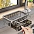 cheap Kitchen Storage-Kitchen Sink Faucet Organizer,Rustproof Aluminum Holder for Sponge, Soap, Brush, Space-Saving Design with Drip Tray, Easy Installation