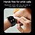 cheap Smart Wristbands-696 HWN18 Smart Watch 2.1 inch Smart Band Fitness Bracelet Bluetooth Pedometer Call Reminder Sleep Tracker Compatible with Android iOS Men Hands-Free Calls Message Reminder IP 67 38mm Watch Case