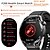 economico Braccialetti intelligenti-696 F200 Orologio intelligente 1.55 pollice Intelligente Bracciale Bluetooth Pedometro Avviso di chiamata Monitoraggio del sonno Compatibile con Samsung Da uomo Chiamate in vivavoce Promemoria di