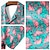 preiswerte Vögel &amp; Tiere-Herren Flamingo Tropisch Hemd Hawaiihemd Sommerhemd Camp-Shirt Kurzarm Hemd Klassischer Kragen Tropisch Designer Strand Design Casual Festtage Gelb Rosa Rote Andere Drucke S M L