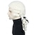 abordables Perruques historiques-Perruque de juge colonial pour hommes Perruque poudrée longue ondulée Wig costume Washington Perruque drôle Carnaval Cosplay Perruques d&#039;Halloween