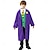 ieftine Stil Joker-Joker: Folie à Deux Joker Clovn Geacă Pantaloni Γιλέκο Pentru copii Băieți Cosplay Petrecere / Seara Carnaval Mascaradă Costum ușor de carnaval