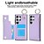 cheap Samsung Cases-Phone Case For Samsung Galaxy S24 S23 S22 S21 Ultra Plus A55 A35 A25 A15 5G A14 A54 A73 A53 A33 A23 A13 A12 S25 Ultra Back Cover with Stand Holder Zipper Card Slot Retro PC PU Leather