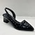 cheap Women&#039;s Heels-Women&#039;s Black and Brown Crocodile Print Pointed Toe Heels - Elegant Leather Pumps for Professional and Evening Wear