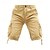 abordables Classique-Homme Short tactique Short Cargo Short Boutons Multi poche Plein Vestimentaire Longueur genou Extérieur du quotidien Camping et randonnée Mode Classique Noir Vert Véronèse