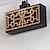 abordables Luces para tocador-Luz led para tocador, 6w, luces retro con imagen de pared, espejo de maquillaje giratorio, luz frontal, accesorio de iluminación para tocador de baño, 85-265v