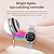 abordables Pulseras inteligentes-696 CF37 Reloj inteligente 1.27 pulgada Pulsera inteligente Bluetooth Podómetro Recordatorio de Llamadas Seguimiento del Sueño Compatible con Android iOS Mujer Hombre Llamadas con Manos Libres