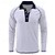 preiswerte Klassisches Poloshirt für Herren-Herren Poloshirt Golfhemd Arbeit Casual Kargen Klassisch Langarm Basic Modern Farbblock Patchwork Taste Frühling Sommer Regular Fit Armee-Grün Dunkelgrau Schwarz Weiß Burgunderrot Marinenblau