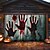 halpa Halloweenin autotallin ovipeite-halloween ovikoristeet ulkona halloween autotallin oven kansi veriset kädet banneri pelottava linna suuri taustakoristeet lomalle ulkoautotallin ovi kodin seinäkoristeet