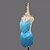 cheap Competition Dress-Latin Dance Dress Rhinestone Tassel Women's Performance Training Sleeveless Rumba Salsa Chacha Stage Costume