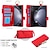 preiswerte Samsung-Handyhülle-Handy Hülle Handyhüllen Für Samsung Galaxy Z Fold 7 Z Fold 6 Z Fold 5 Z Fold 4 Z Fold 3 Brieftaschenhülle Mit Handgelenkschlaufe Ringverschluss Stoßfest PC PU-Leder