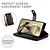 billige Samsung-etui-telefon Etui Til Samsung Galaxy S26 Ultra Plus S25 S24 S23 S22 S23 FE S21 Ultra Plus S20 A55 5G A35 5G Bakdeksel med stativ Magnetisk Glidelås Kontor / Bedrift TPU PU lær