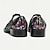 billiga Slip-ons och loafers till herrar-flerfärgade, blommiga läderskor för män - slip-on skor av premiumkohud med metalltåhätta för högtidlig klädsel