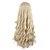 billige Festparykker-28 tommer/70 cm lang bølgete midtparti uten frynser syntetisk fiber krøllete mote kvinner fest cosplay parykk Halloween-parykker