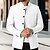 baratos Jaquetas Casuais-Unisexo jaqueta leve Jaqueta casual Jaqueta de tarefa Casual / Diário Durável Bolsos Primavera &amp; Outono Cor Sólida / Simples Roupa Esportiva Colarinho Clerical Padrão Preto Branco Vinho Azul Escuro