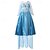 billige Pigekostumer-Eventyr Snedronningen Frost Prinsesse Dragter Blomsterpikekjole Temafest kostume Cosplay for Pige Børn Jul Karneval Barnets Dag Symfoni af historier