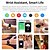 levne Chytré náramky-696 H37 Chytré hodinky 1.57 inch Inteligentní náramek Bluetooth Krokoměr Záznamník hovorů Měřič spánku Kompatibilní s Android iOS Dámské Hands free hovory Záznamník zpráv IP 67 30mm pouzdro na hodinky